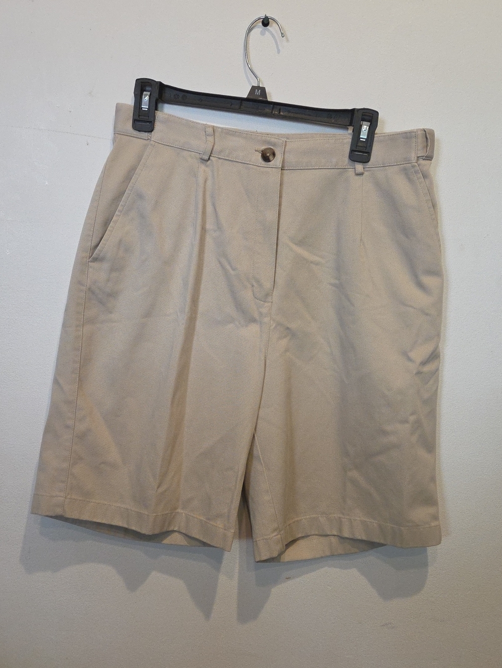 L.L. Bean Beige Original Fit Shorts